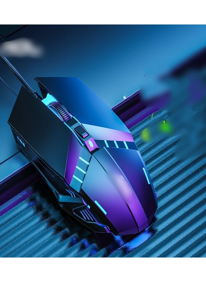 EBMINI New Frontier Esports Gaming Mechanical Silent Wired Mouse