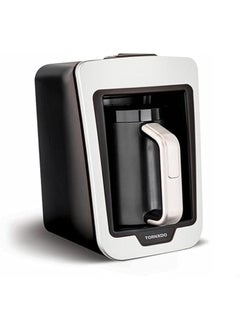 TORNADO Tornado Automatic Turkish Coffee Maker -330 ml, 735 Watt - White 