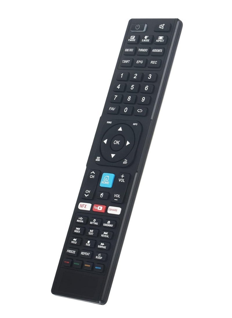 SmartGrist RM-C3401 Replacement Remote Control Compatible with JVC 4K UHD Smart LED TV – Fits Models LT-55N775A, LT-55N685A, LT-65N785A – Universal Remote with Full Function Support – No Setup Required, Easy Plug & Play Operation - Image 3