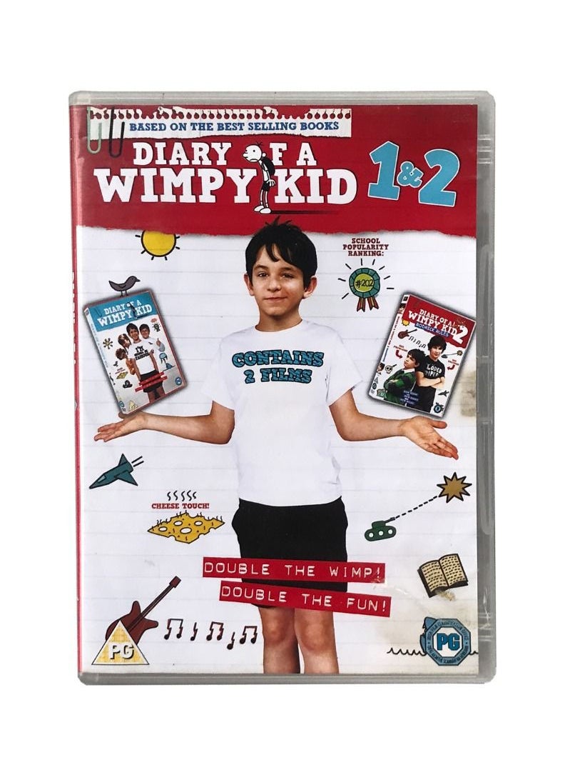 null - Diary Of A Wimpy Kid 1 & 2 - DVD - Image 1