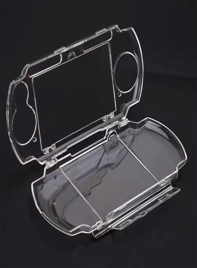 KlsyChry Transparent Hard Shell Case Cover Compatible with PSP 2000/3000, Replacement Protective PSP 2000 3000 Crystal Clear Housing Case - Image 2