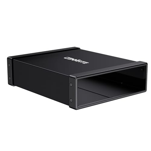 cenmate 5.25" Blu-Ray/CD/DVD SATA Drive Enclosure with USB A/C 3.0, 5.25 Drive Enclosure, Optical Drive Enclosure fit any drive depth up to 171mm, Aluminum Alloy, Hot swappable(Optical Drive not Included) - Image 1