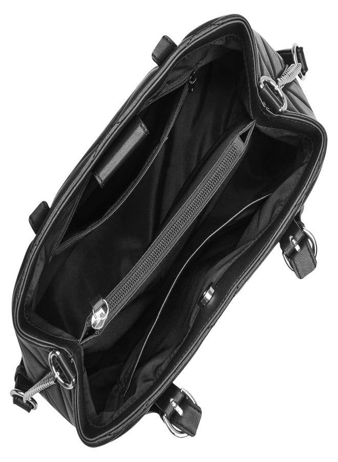 ناين ويست حقيبة ناين ويست النسائية، إيسي ساتشيل، سوداء، كبيرة - Image 4