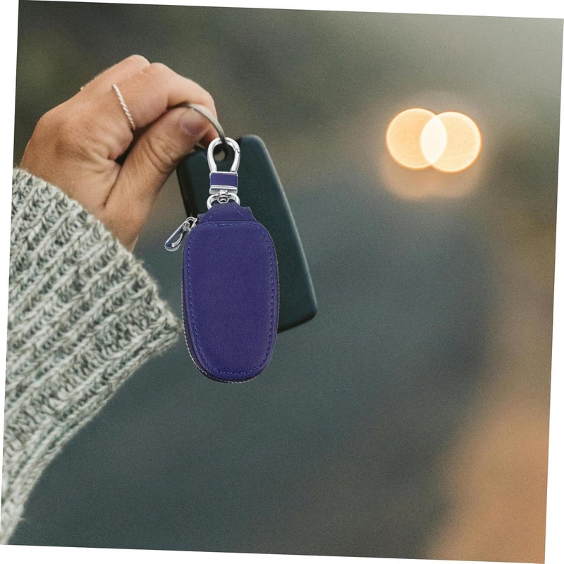 OUNONA Key Holder Pouch for Car Keys Capacity for Easy Organization Pu Material for Men and Women for Everyday Use - Image 3