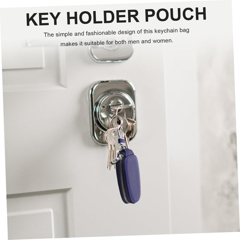 OUNONA Key Holder Pouch for Car Keys Capacity for Easy Organization Pu Material for Men and Women for Everyday Use - Image 5