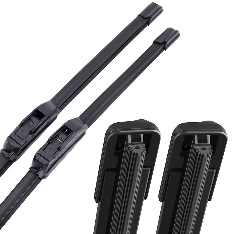 Newly Upgraded 11 Layer Rubber Wiper Blade High Quiet Operation Fits 99 Percent Car Models with U J Type Adapters 14 Inch Size Essential Car Accessory - Image 5