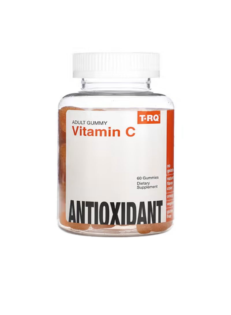 Adult Gummy, Vitamin C, Orange, 60 Gummies