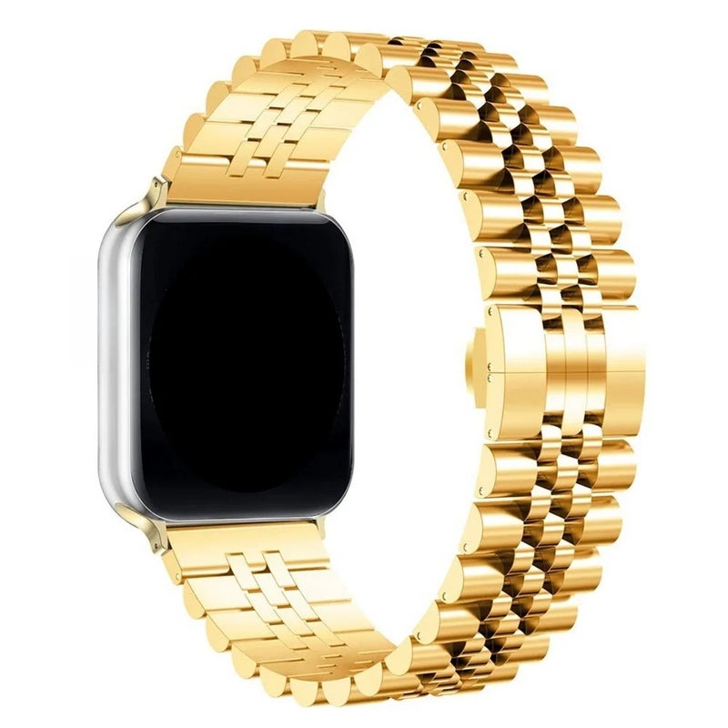 Bluejw Luxury Stainless Steel Smart Strap for Apple Watch 44mm 42mm 40mm 38mm – Premium Metal Bracelet Replacement Band Compatible with iWatch Series 6/5/4/3/2/1 - Image 1