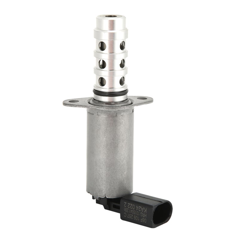 VVT Solenoid Valve 06F 109 257 C Replacement Solenoid Actuator - High Accuracy Camshaft Adjuster for Vehicle Engine Safety Enhancement - Image 1