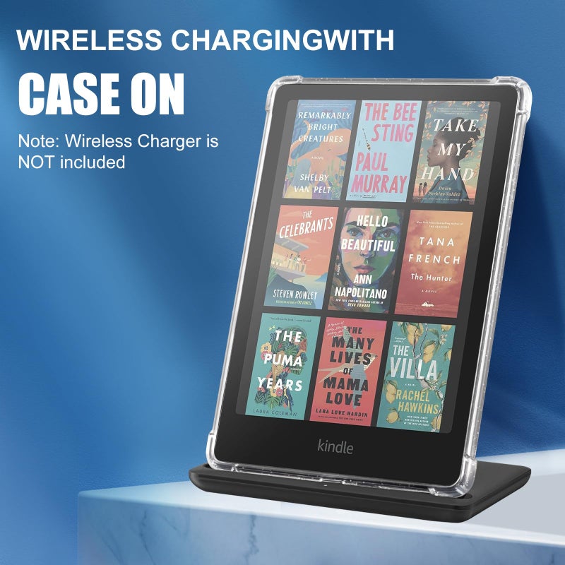 CoBak Clear Case for All-New 7" E-Readers - Lightweight, Scratch-Proof Silicone Back Cover - Image 5