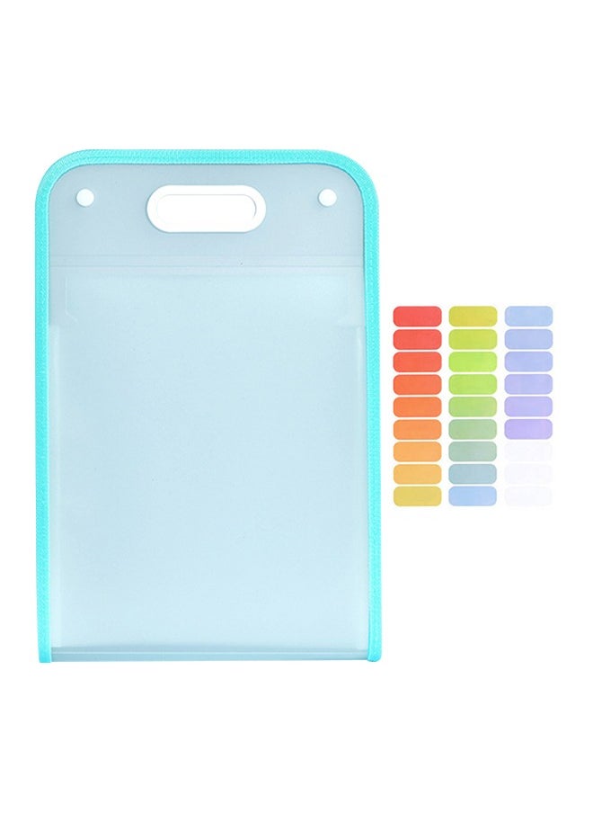 Generic - 13-Grid Expanding File Folder, Multi-Function Document Folder, Waterproof and Tear-Resistant, Suitable for Home or Office Document Organization - Image 1