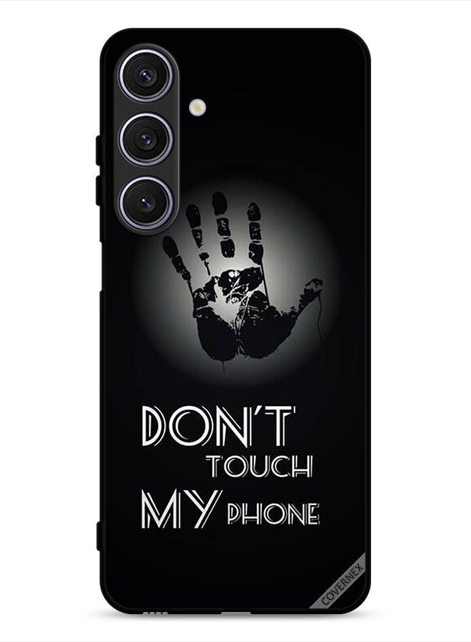 Covernex Samsung Galaxy A26 Protective Case Cover Don't Touch My Phone Hand - Image 1