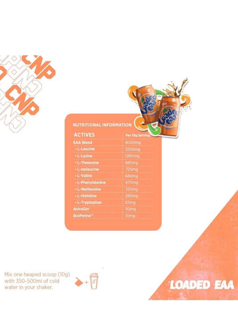 سي إن بي CNP محملة EAA 300 جرام نكهة البرتقال 30 حصة - Image 4