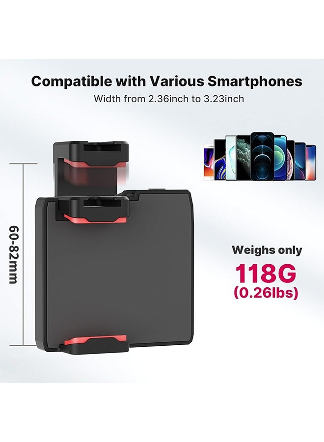 Ulanzi CG-02 Grip Holder for Smartphone Upgraded Phone Camera Grip w Remote Shutter Handheld Tripod Mount Fill Light Handheld Photography Accessories for iPhone 16 15 14 Pro Max etc - Image 3