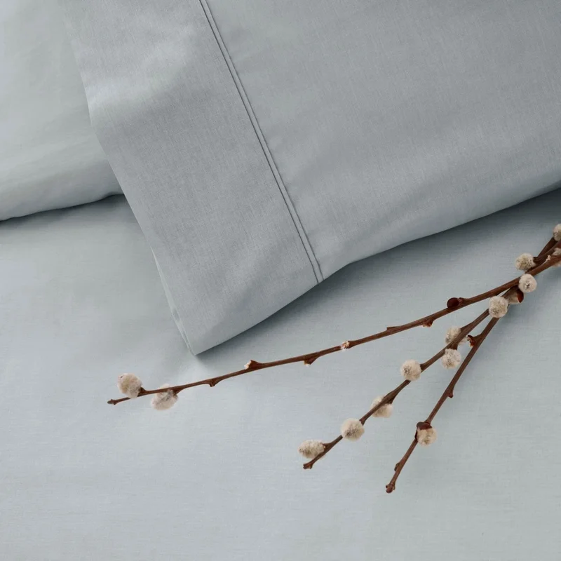 تي اي Basic Ranforce Single Duvet Cover Set Gray
