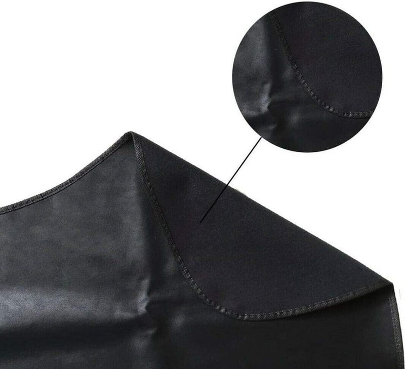 LinaLife 3pcs set Black Automotive Mechanic Magnetic Leather Front Fender Cover Mat Pad Set with Hooks for Repair Automotive Work - Image 4