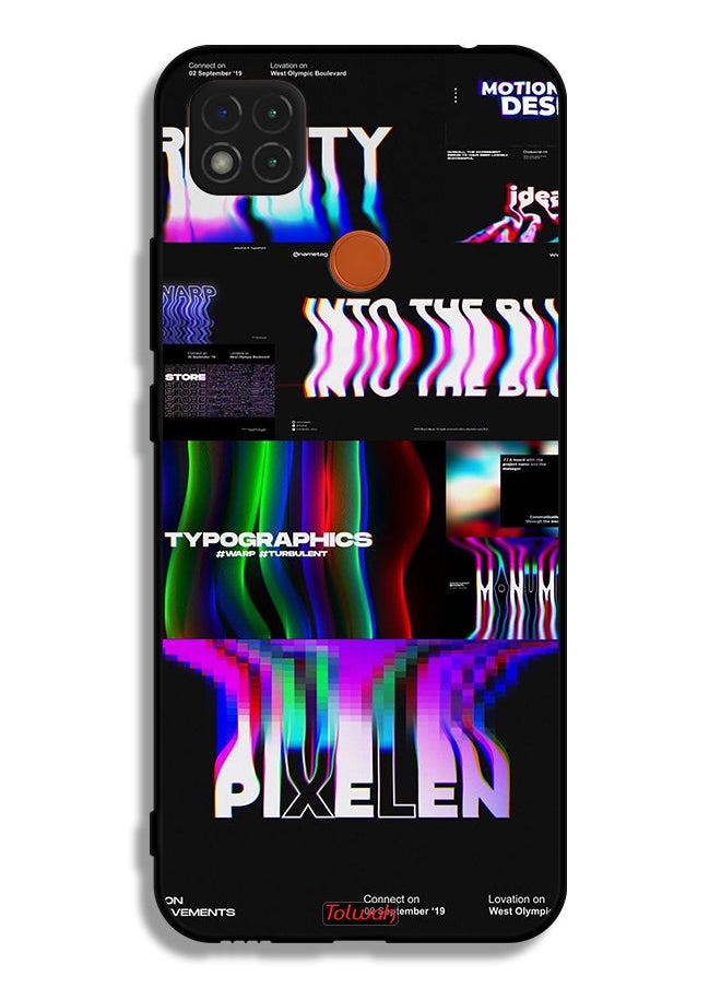 Tolwak Xiaomi Redmi 9C Protective Case Cover Motion Design  - Image 2
