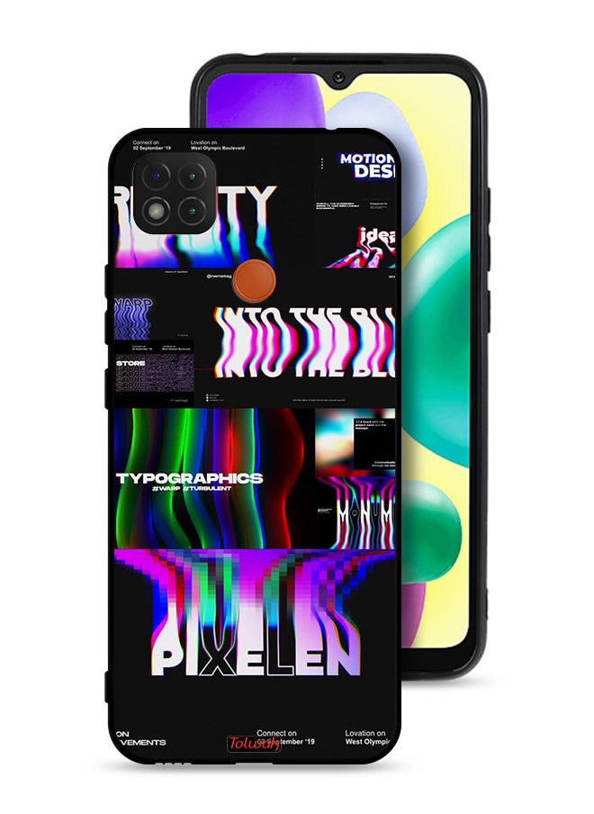 Tolwak Xiaomi Redmi 9C Protective Case Cover Motion Design  - Image 1