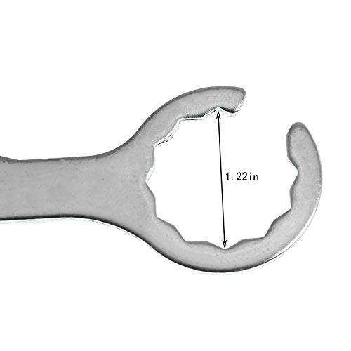 Maxmoral 1 Pack Faucet Wrench Stainless Steel Multifunctional Draft Beer Faucet Spanner for Tap Tower Coupler Tools - Image 4