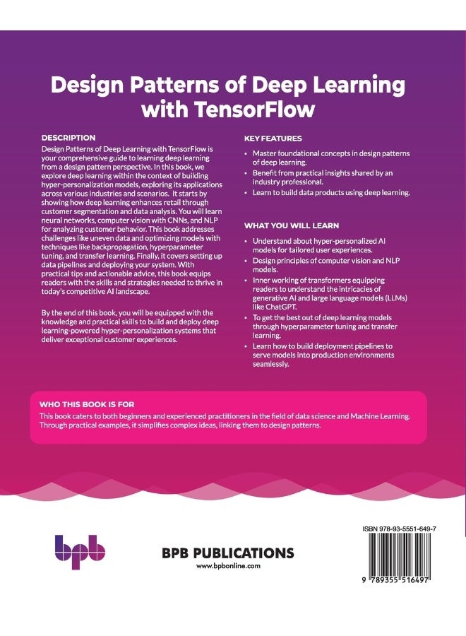 Design Patterns of Deep Learning with TensorFlow: Building a customer hyper-personalisation ecosyste - Image 2