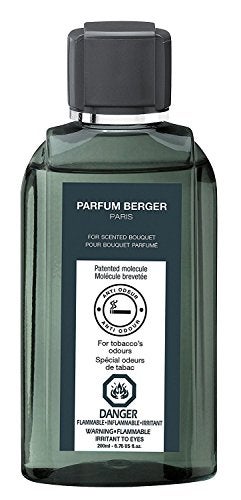 MAISON BERGER Anti Tobacco Odor - Fragrance Refill for Reed Sticks and Ceramic Diffuser - 6.76 Fluid Ounces - 200 Milliliters - Image 1