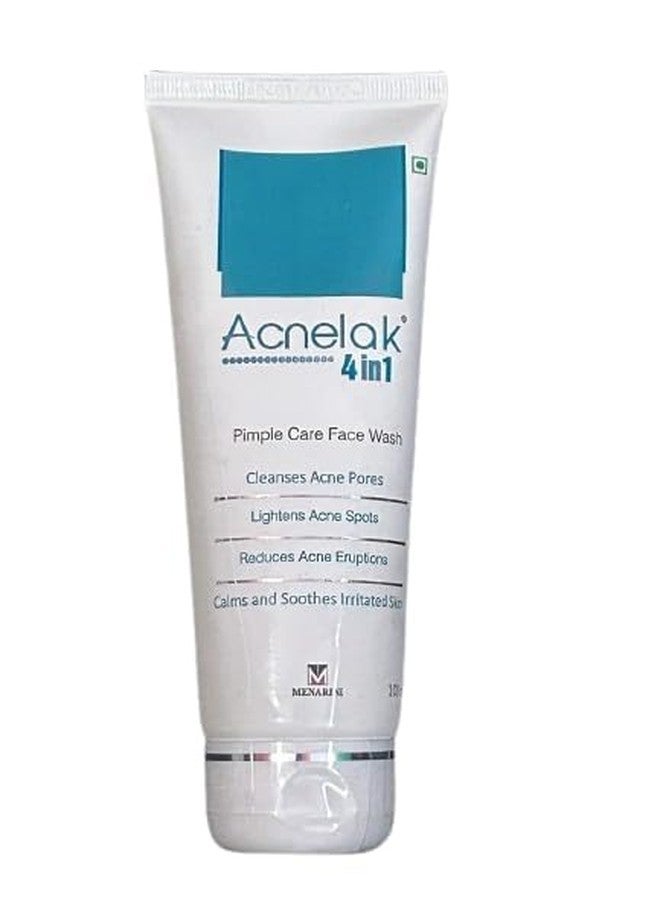 Acnelak 4 in 1 Pimple Care Face Wash 100ml | Gentle Daily Cleanser For Clear & Fresh Skin