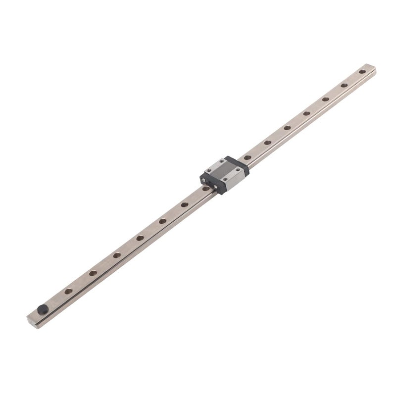 MGN12 Linear Rail Guide, Linear Sliding Guideway, Sturdy Bearing Steel Construction with Rubber Stoppers for CNC DIY 3D Printer Upgrade Ender3 CoreXY Delta (400mm) - Image 4