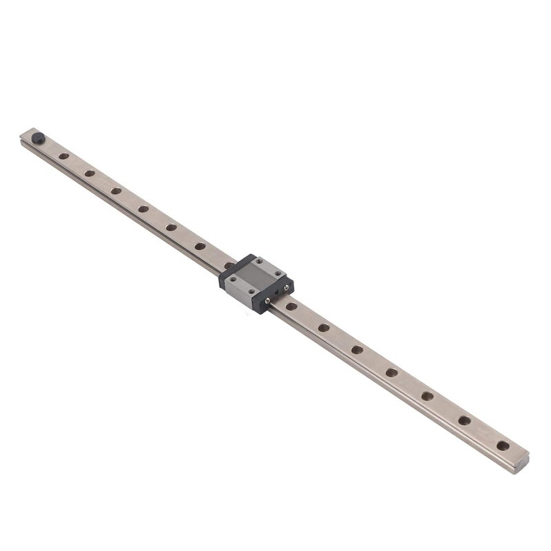 MGN12 Linear Rail Guide, Linear Sliding Guideway, Sturdy Bearing Steel Construction with Rubber Stoppers for CNC DIY 3D Printer Upgrade Ender3 CoreXY Delta (400mm) - Image 5