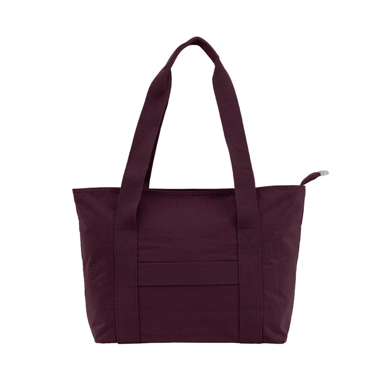 مجموعة كابريس شنطة كتف كبيرة للجنسين من كابريس كوليكشن – بورجوندي، نايلون مقاوم للماء، سعة 15.7 لتر - Image 2