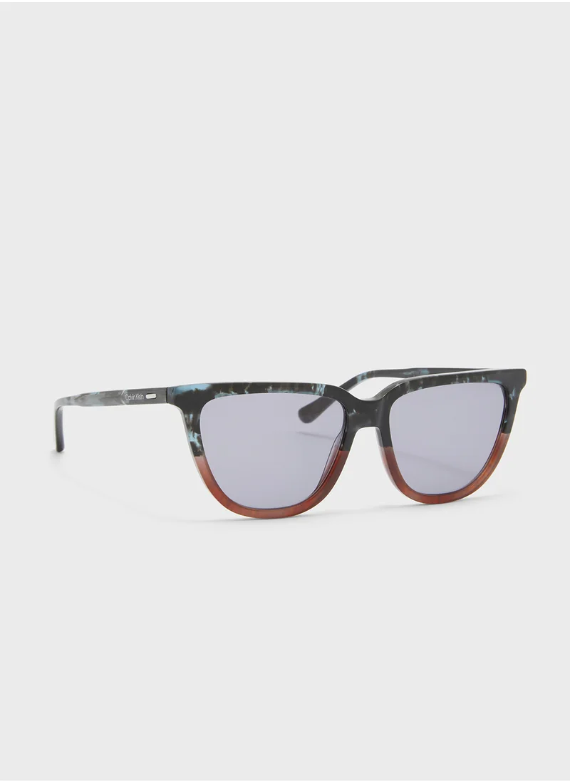 كالفن كلاين Modified Rectangle Sunglasses