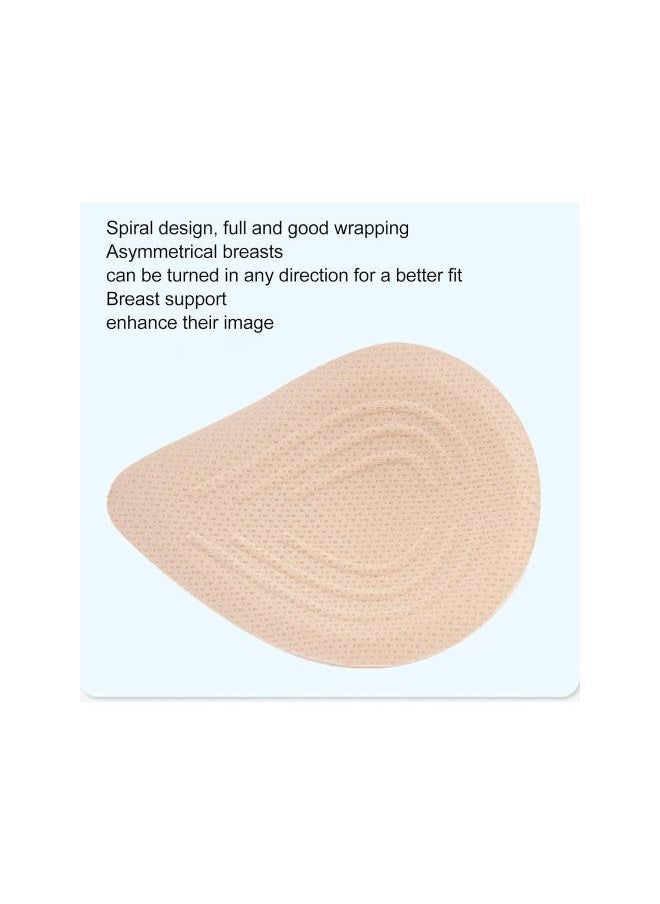 Lightweight Foam Mastectomy Breast Form Prosthesis Bra Insert Pad for Women with Feel, Comfortable and Breathable (Left 6007705 00 D L)