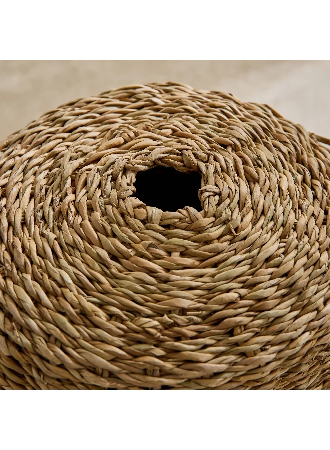 هوم بوكس مظلة مصباح راتان ناتشورالوم - 37x37x38 سم