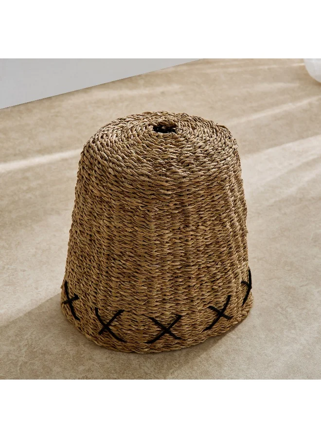 هوم بوكس مظلة مصباح راتان ناتشورالوم - 37x37x38 سم