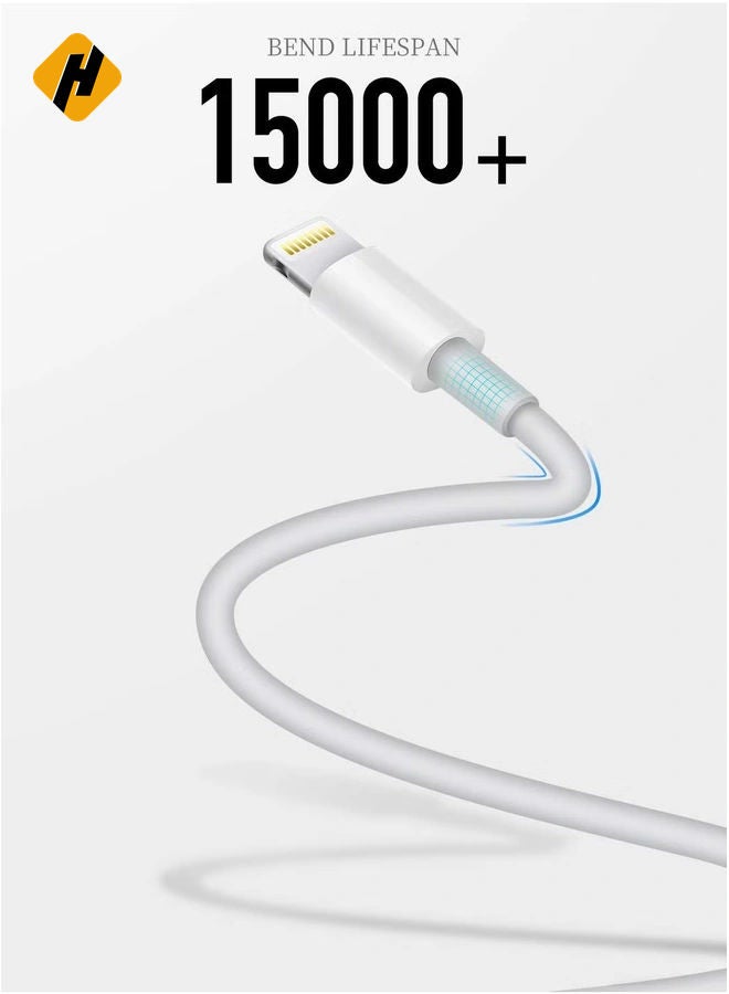 HuHa Fast USB Cable Charger cord Charging For Apple iPhone 7 8 X 11 12 13 Pro ipad - Image 4