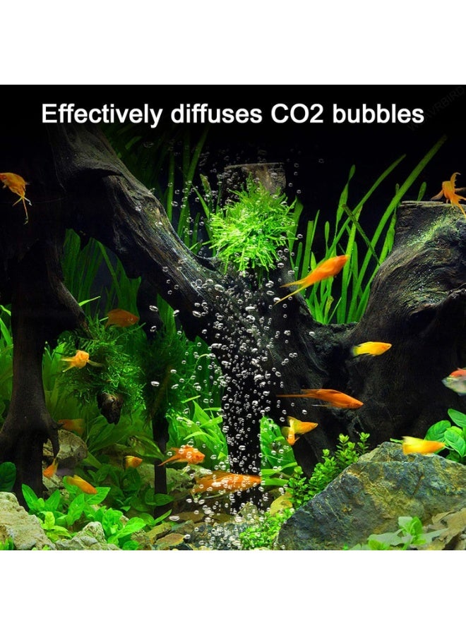 يلا جوي زجاج ثاني أكسيد الكربون، مفاعل ثنائي أكسيد الكربون، أنبوب شكل U، ثاني أكسيد الكربون المنشط مع صمام فحص وكأسي شفط، حجر هوائي، ناشر ملحقات مضخة الهواء للصهريج المائي المزروع - Image 5