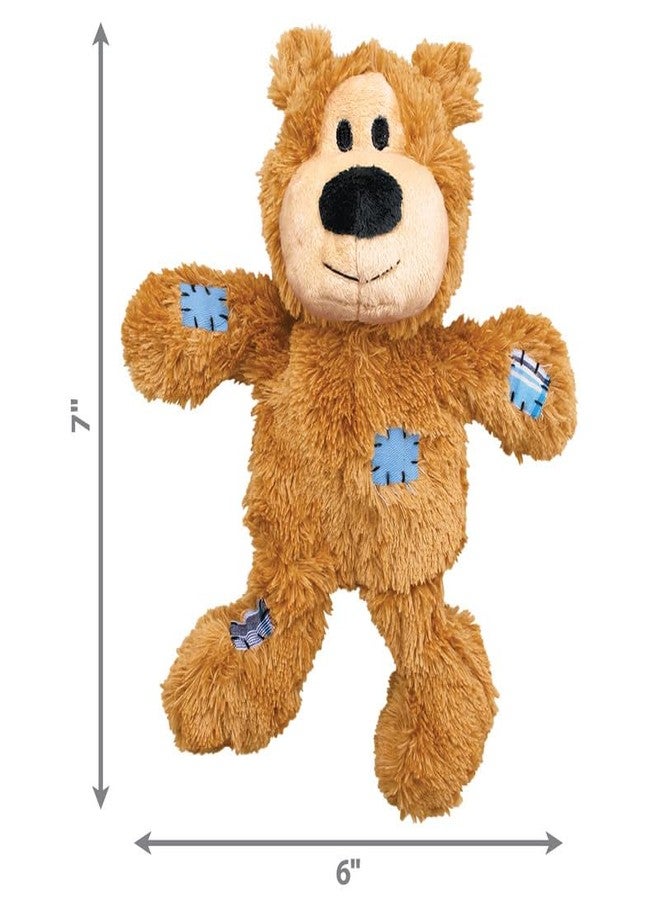 KONG Wild Knots Bear Dog Toy - Small/Medium - Assorted Colors - Image 3