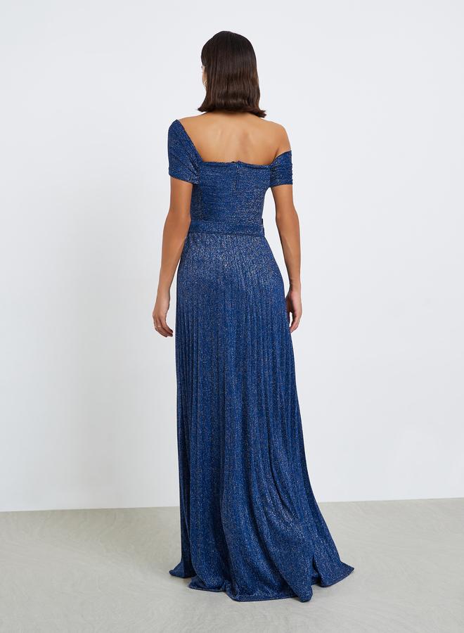 ستايلي فستان حفلات طويل لامع باردو - Image 5