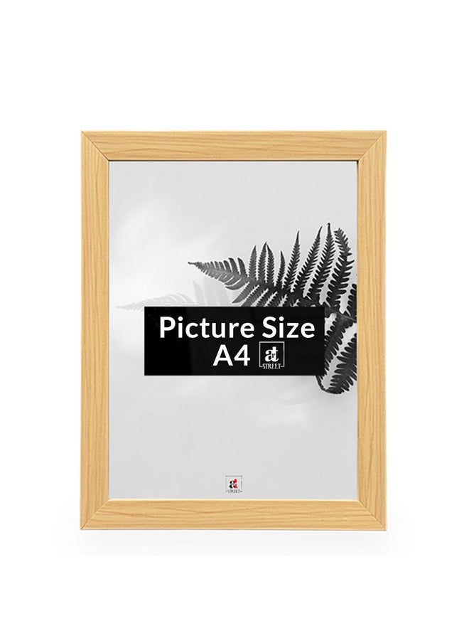 Art Street Art Street A4 Size Certificate, Document Photo frames Single For Home Decoration, Living Room, Office Decoration (Size: 8" x 12")  - Image 4