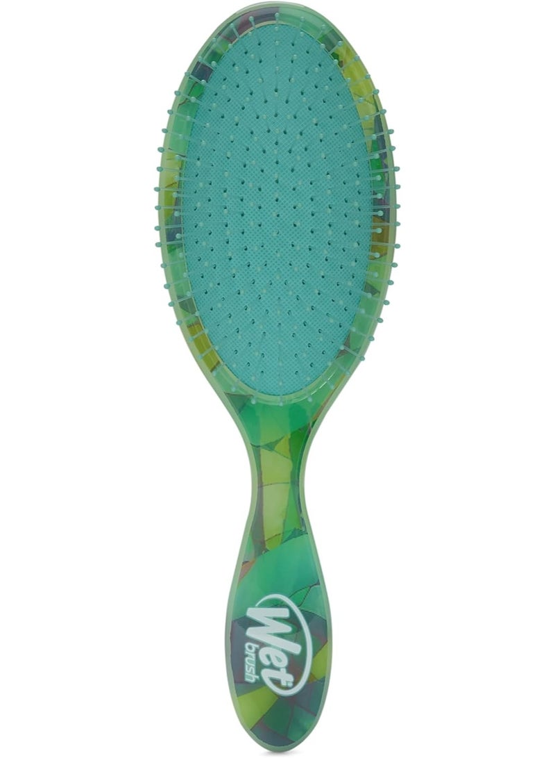 Wet Brush Original Detangler Hair Brush, Green (Serene Daydream) - Image 1