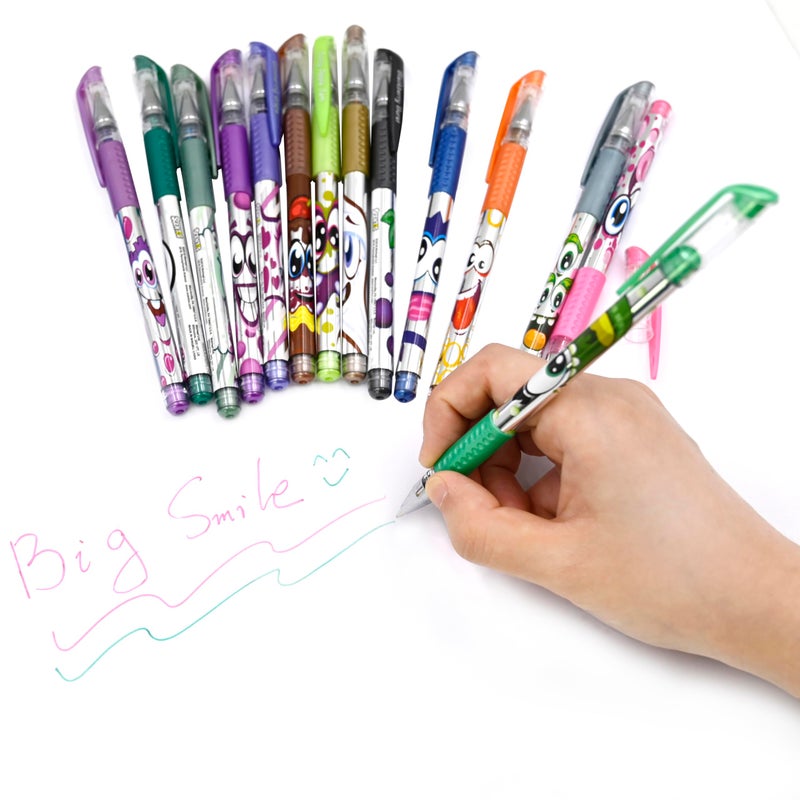 Scentos 24-Pack Scented Metallic Gel Pens for Kids â€“ Non-Toxic Gel Ink for Drawing, Coloring & Journaling â€“ Sweet Scents â€“ Safe Art Supplies for Ages 3+ - Image 5