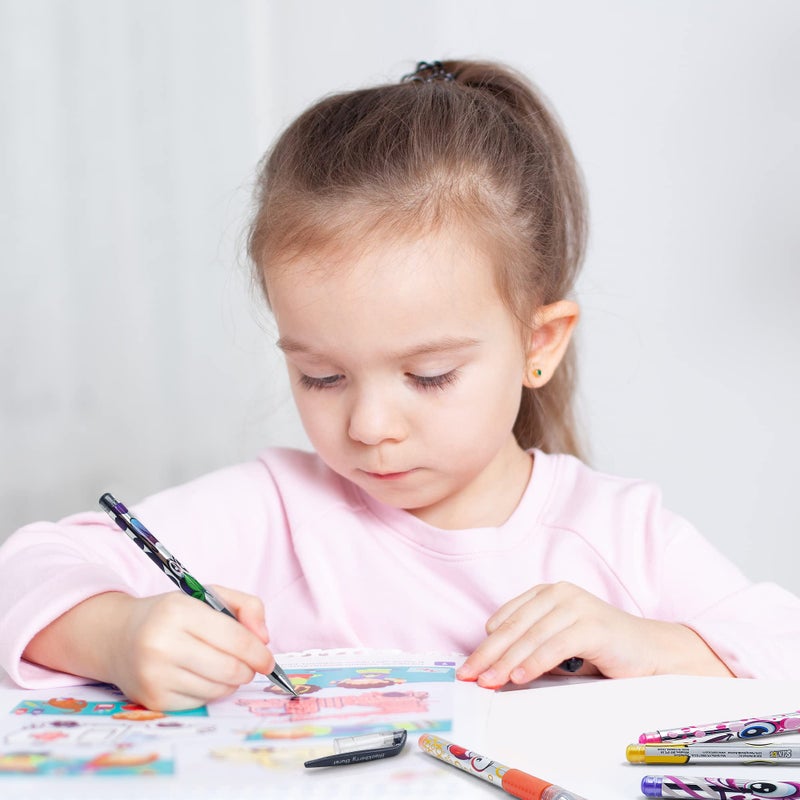 Scentos 24-Pack Scented Metallic Gel Pens for Kids â€“ Non-Toxic Gel Ink for Drawing, Coloring & Journaling â€“ Sweet Scents â€“ Safe Art Supplies for Ages 3+ - Image 2