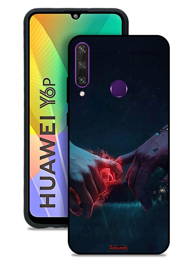 Tolwak Huawei Y6p Protective Case Cover Burning Hands - Image 1