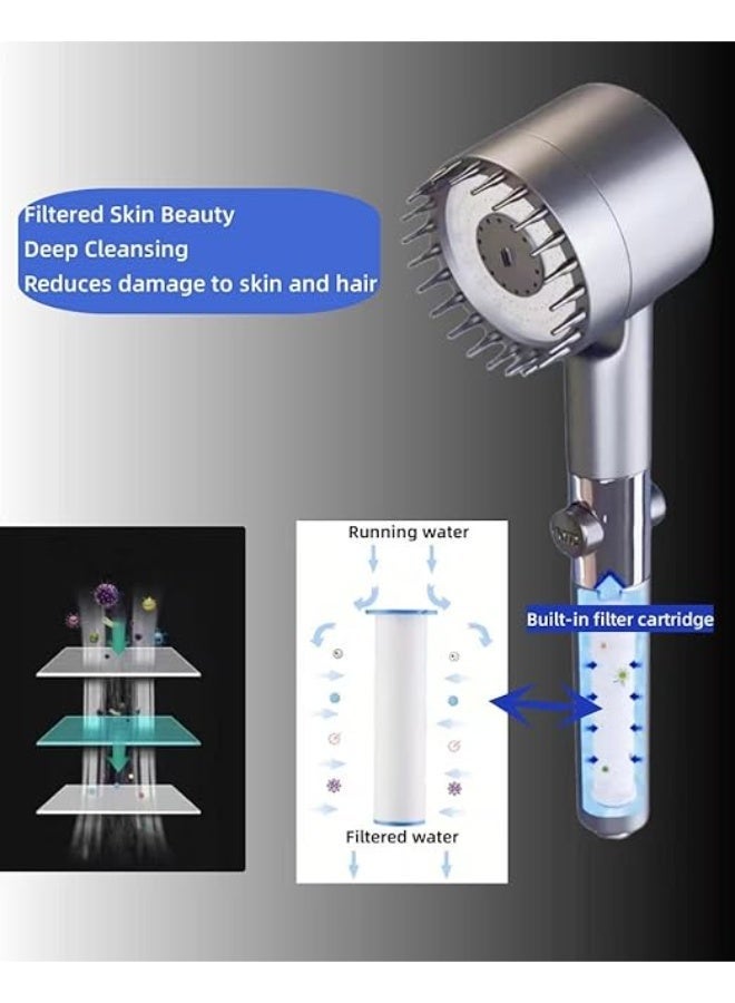 High Pressure Handheld Shower Head with Water Saving Design – Adjustable Spray, Easy Installation - Image 4