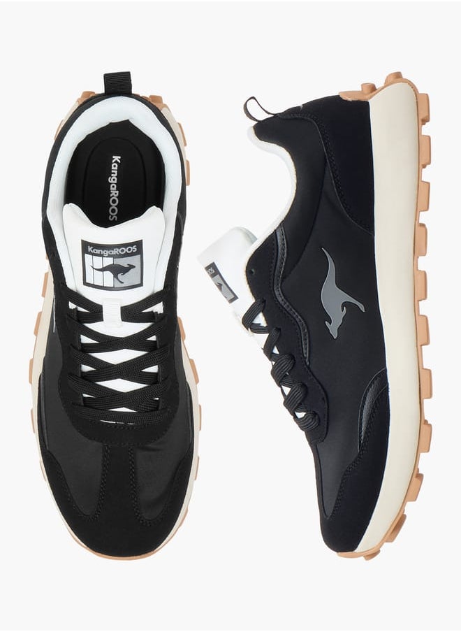 kangaROOS - Men's Logo Print Sports Shoes with Lace-Up Closure - Image 1
