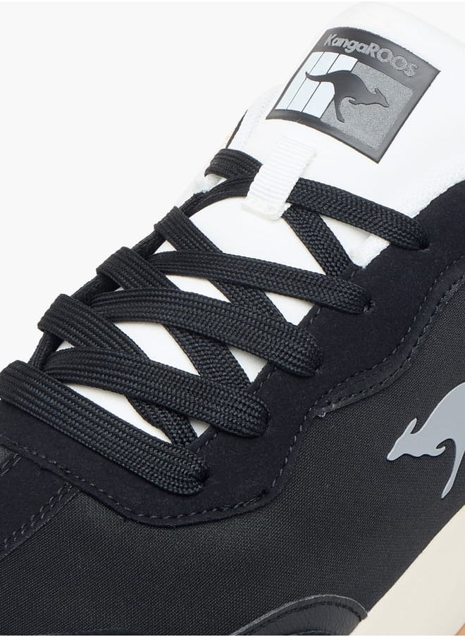 kangaROOS - Men's Logo Print Sports Shoes with Lace-Up Closure - Image 1