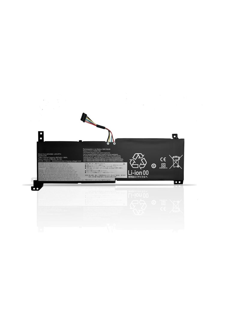 Terabyte REPLACEMENT L20C2PF0 L20M3PF0 L20C3PF0 L20C3PF0 L20L2PF0 L20B2PF0 L20M2PF0 L20M2PF8 Laptop Battery Compatible for Lenovo IdeaPad 3-14ITL6 3-15ITL6 3-17ITL6 S14 V14 V15 V17 G2-ITL G3-IAP K14 Series(7.68V 38Wh) - Image 1