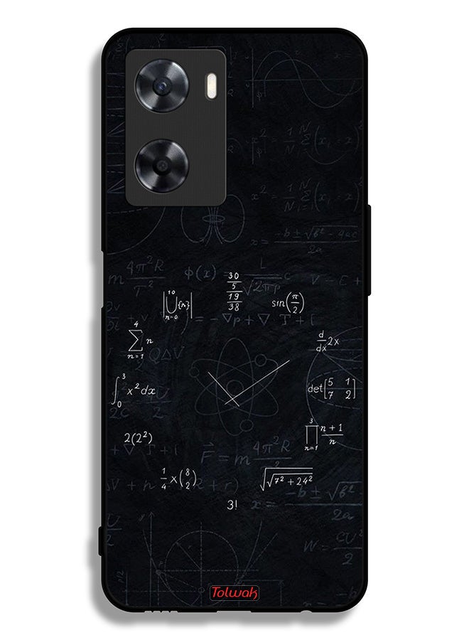 Tolwak Oppo A77s Protective Case Cover Maths Clock - Image 2