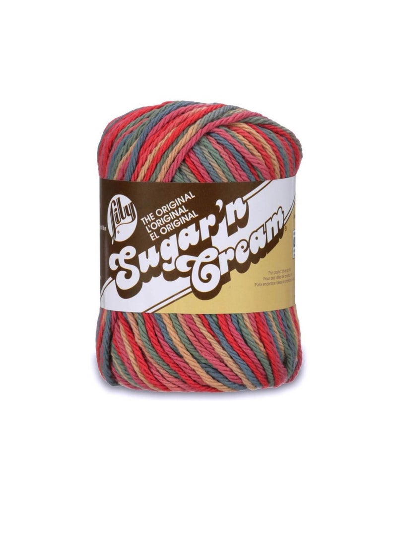 Lily Sugar'n Cream Yarn - Ombres Painted Dessert - Image 1