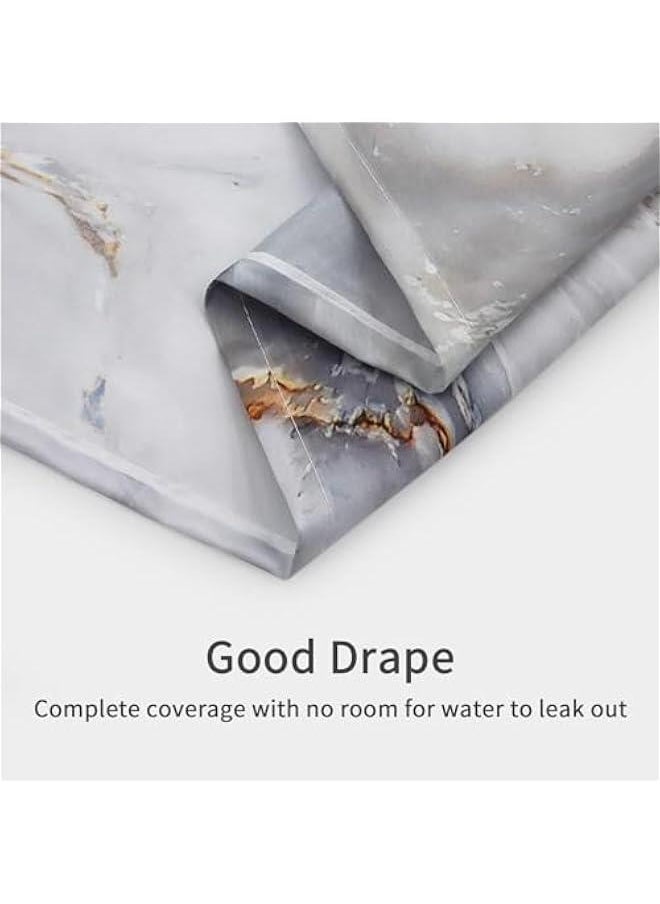Grey Gold Marble Shower Curtain Set, Abstract Modern Shower Curtain for Bathroom Decor, Luxury Standard Shower Curtain for Bathtub, Waterproof Washable Fabric Shower Curtain, 72 x 72 - pzsku/ZCDD9DF779C32F088C5F0Z/45/_/1728617716/49a4fcee-0583-49be-baff-30ac2135ab13