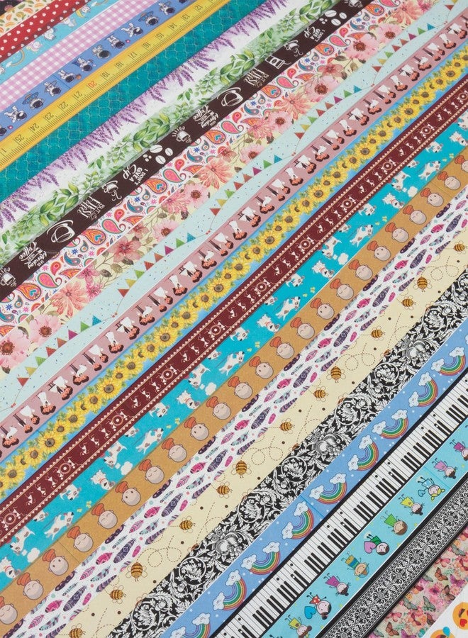 itsy-bitsy Itsy Bitsy Washi Tape Classic Checks - Pink 15mmx10mtr | for Craft Scrapbooking, Gift Wrapping, Border, Diary Decoration, Journal Planner | Tapes for DIY Art & Crafts - Image 5